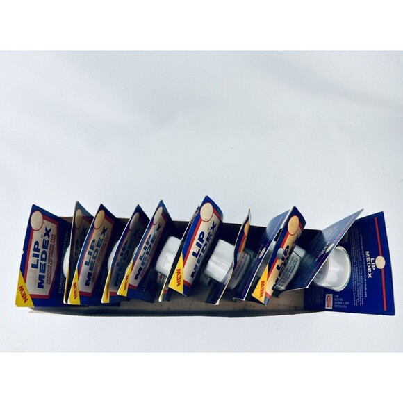 Lot Of 12 Vintage Blistex Lip Medex Rx Balm Tin - Medicated- 1986 - NOS - Picture 14 of 16